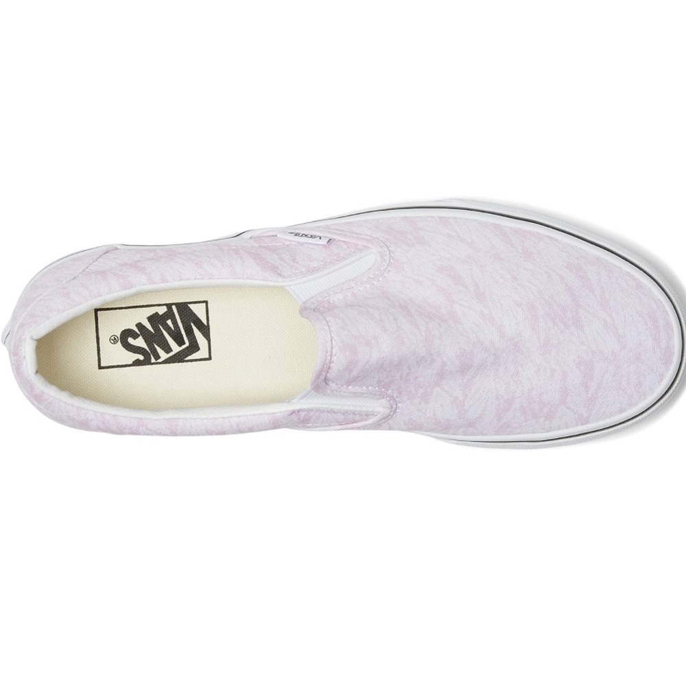 Vans unisex checkerboard slip-on color pink and cream size men/6 women/7.5 - Picture 2 of 7
